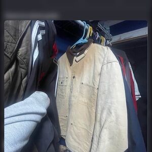 Men's Beige Shirt Jacket